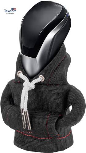 H-0831 -us Gear Shift Hoodie Cover Universal Car Knob Mini Hoodi