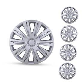 Vc-wj-5083-b-15 1motor I1motor 15ftft Hubcaps Set Of 4 Wheel Rim Cover Universal R15 Hub Caps