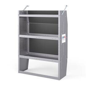 Sh-4603 Aa Products Inc. 810029491112 Steel Low/mid/high Roof Van Shelving Storage System Fits Transit Gm Sh-4603 Aa Products Inc. 810029491112 Steel Low/mid/high Roof Van Shelving Storage System Fits Transit Gm