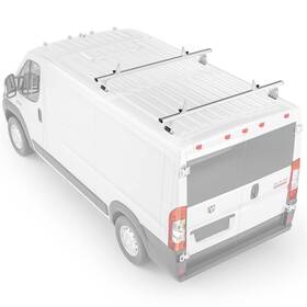 Ax302 Aa-racks 650327366503 Model Aluminum Van Ladder Roof Rack System Fits For 2013-on Ra