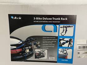 7998 Advantage Altair 3 Bike Deluxe Trunk Rack Steel Buckles