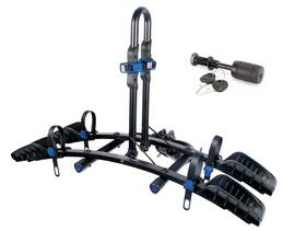 2-bike Advantage Sportsrack 661588020370 Heininger 2037 Sports Rack Flat Platform Hitch With Lock