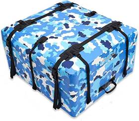 Afishtour 763235725888 17 Cu Ft Rooftop Cargo Carrier For Cars Waterproof Roof Vehic