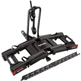 Bk-0075 Agreatby 2-bike Hitch Bike Rack With Ramp - Fat Tire Xxl Wheel Straps