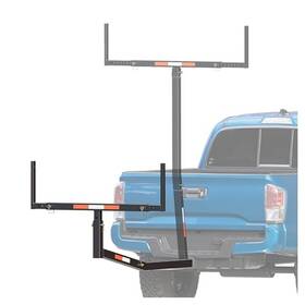 Ai-202 Ainuosen 750lbs Capacity Black Truck Bed Extender Pickup 49.1 X 74.37 Inches