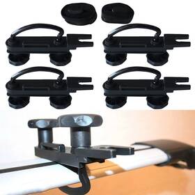 Ajdhdga 714955409008 4 Pcs Stainless Steel Universal Roof Box U-bolt Clamps Van Mounting Accessory Ajdhdga 714955409008 4 Pcs Stainless Steel Universal Roof Box U-bolt Clamps Van Mounting Accessory