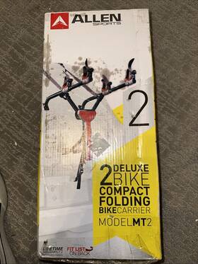 4907452199 Allen Two Bike Rack Carrier For Suv Model Mt2