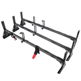 Ai-3058 Almuloo 3 Bar Roof Rack Ladder Racks Compatible With 1996-up Chevy Express Fullsize