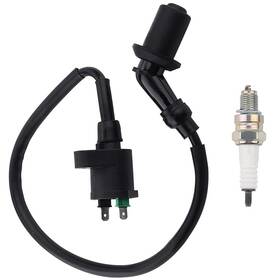 Alonegoer Gy6139qmb152qmi157qmj Gy6 Racing Ignition Coil Ssr 125 A7tc Spark Plug Wire For 50cc 150cc 110cc 125cc