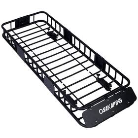 Aoile 196336886972 64 Inch X 22.8 Roof Rack Rooftop Cargo Carrier Steel Basket 200lbs Heavy Duty M