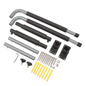 Aqxreight61zt2oxwrs Aqxreight Car Roof Box Side Wall Mount Rack Foldable Telescopic
