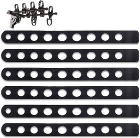 Bikestrap-6 Ar-pro 445024233219 6-pack Replacement Bike Rack Cradle Straps .49 Inch Ladder-style Strap Holes Compa