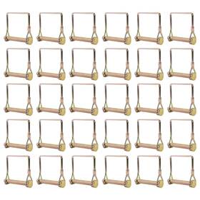 Auinn 617256041727 3/8 Inch X 2-1/4 Shaft Lock Pin Wire Tractor Hitch Assortme Auinn 617256041727 3/8 Inch X 2-1/4 Shaft Lock Pin Wire Tractor Hitch Assortme