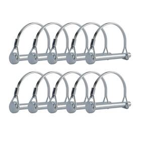 Frbatch3-13218 Auinn Pack Of 10 Wire Lock Pin 5/16 Inch Shaft Locking Heavy Duty Safety Coupl