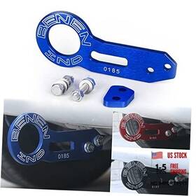 Aulesse Sku1172-blue Car Accessories Tow Hook Kit For Universal Auto Aluminum Rear Blue