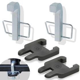 Aussio Swaybracket2 2pk 2 Set Combo Pack 4 1/4 Inch X1 3/4 Premium Snap L-pins For Weight Distributi