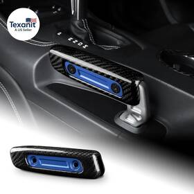 Auto 445012064061 For 2024 2025 2026 Ford Mustang Parking Brake Handle Real Carbon Fiber And Alumin