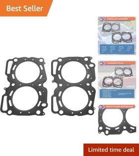 Zon-hg-26415pt Auto Parts 2 Pcs Mls Engine Cylinder Head Gasket Compatible With Subaru Saab Vehicle 1998-2