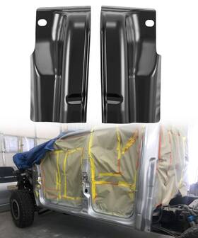 250529-03 Autoholic Cab Corner Fit For 2009-2014 F150 Crew Super Rust Black