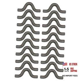 Automotive Authority Llc 810207090335 1/2 Inch Bar Weld On Safety Chain Clips For Truck Trailer Hitch Mount 20