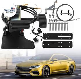 Acar-b7d Autoparts Passenger Side Universal Gas And Brake Pedals For Driver Training Instr