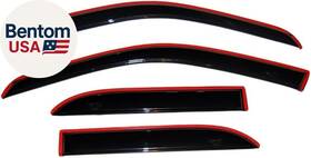 194977  Avs In-channel Rain Guards For 2016 - 2024 Nissan Titan Xd 2017