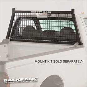Bac148sm Backrack Realtruck Half Safety Rack Black 148sm 2001-2025 Titan And Others