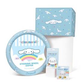 Sraf-1312 Bdk 826942187636 Sanrio Cinnamoroll Car Trunk Organizer Steering Wheel Cover Pack