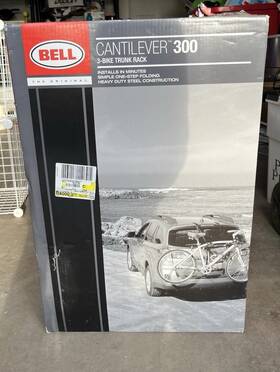 78394780 Bell Cantilever 300 3-bike Trunk Rack Mount For Cars Suvs Minivans And More 78394780 Bell Cantilever 300 3-bike Trunk Rack Mount For Cars Suvs Minivans And More