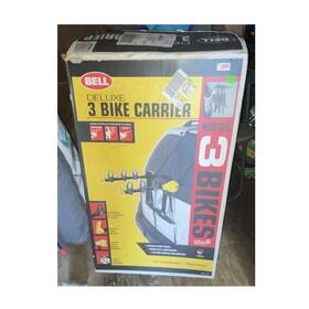 3-bike Bell Cb1-70 Deluxe Trunk Mount Carrier Rack Black With Protective Padding