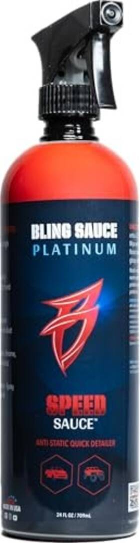 Sped-0024 Boat Bling Platinum Cherry Scent Anti-static Quick Detail Spray For Cars Speed Sauce