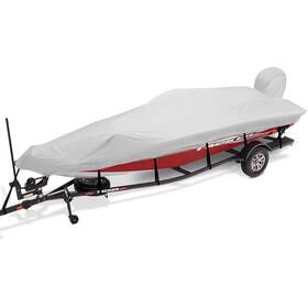 Boatpro 735530186947 Trailerable Boat Cover Length 14ft-15.8ft Beam Width Up To 68 Inch Gray