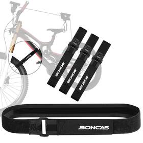 Boncas 713091109827 Adjustable Bike Rack Strap 24 Inch Bicycle Wheel Stabilizer Straps With Innovativ