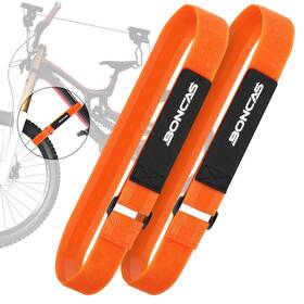 Boncas 713091109834 Adjustable Bike Rack Strap 24 Inch Bicycle Wheel Stabilizer Straps With Innovativ