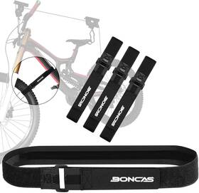 Boncas 744759888419 Adjustable Bike Rack Strap Bicycle Wheel Stabilizer Straps