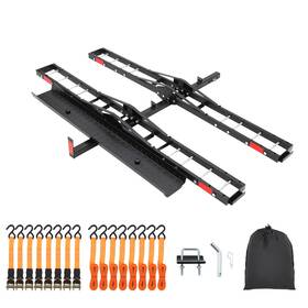Ck4nt5vguqgnxgcxp8d0qa93 Boupower Dirt Bike Carrier For 2 Motorcycle Hitch Mount With Ramp Heavy Duty B