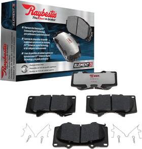 Eht1258ah Brakes 2007-09 2012-14 Ford Edge 2011-15 Lincoln Mkx Brake Pads Compatible Repl