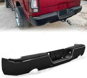 Branded 313047950987 Rear Step Bumper Assembly Compatible With 2009-2022 Dodge Ram 1500 Dual And Lice