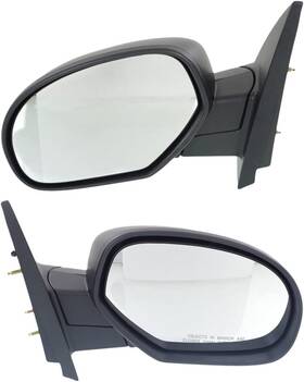 Branded 445044028055 Mirror Set Compatible With Chevrolet Tahoe 2007-2014 Gmc Sierra 1500 2007-2013