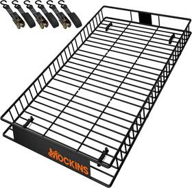 Branded 445051969976 90 Inch X50 X6 Xxl Heavy Duty Roof Rack Cargo Carrier For Top Of Vehicle Storage 2