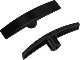Branded 705353388934 2pcs Aluminum Rv Sewer Valve Handle Black Replacement For Valterra 3 Inch Waste