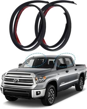 75551-0c060 Branded Roof Molding Drip Weatherstrip 2 Pcs Compatible With Toyota Tundra Crew Cab 20