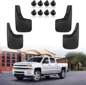 Bd-05-06032 Branded Mud Flaps Splash Guards Compatible With Silveado 1500 2014-2018 For Silverado