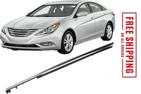 Dy-9759714-727431-gx Branded Chrome Front Left Driver Side Fender Garnish Molding Trim Replacement For Sonata