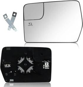 Felend003 Branded Driver Left Side Power Heated Mirror Glass For Ford F-150 2011 2012 2013 2014