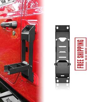 Hs-001 Branded Wrangler Door Hinge Step Folding Foot Pedal For Jeep 2007-2024 Jk Jku J