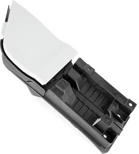 Hy214-w Branded Transit Fuel Door Gas And White Cover Assembly Compatible With Ford