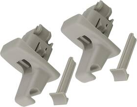 Sv006 Branded Sun Visor Clip Retainer Holder Gray Compatible With Chevy Express/gmc Savana 150