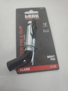 Brok Products 850003159270 15927 1/2 Inch Pin And Clip With Black Pvc Handle Brok Products 850003159270 15927 1/2 Inch Pin And Clip With Black Pvc Handle