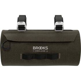 B2001403 Brooks England Scape Handlebar Pouch Mud Green One Size